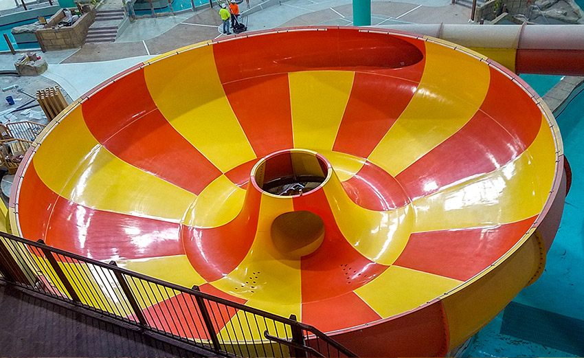 Great Wolf Lodge Chicago Illinois Safe Slide Restoration